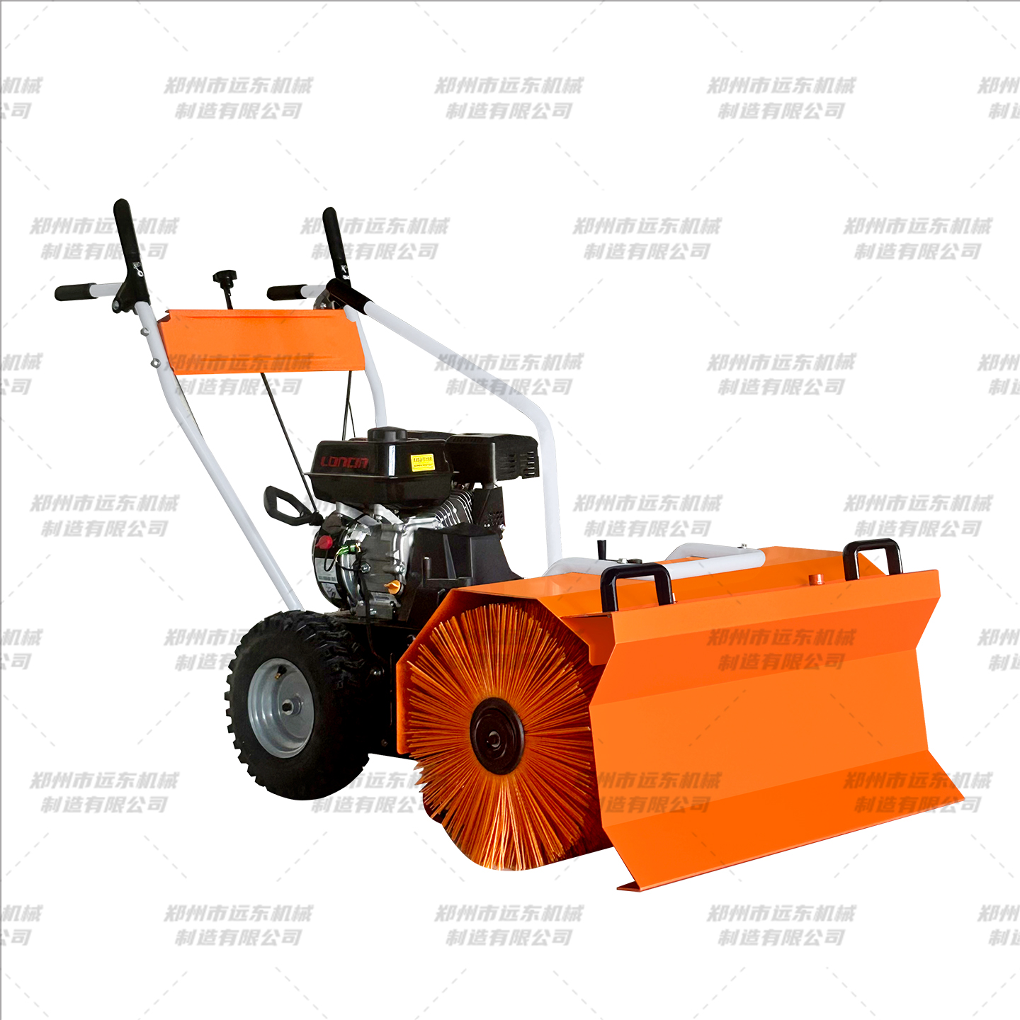 6.5馬力手啟動手推式掃雪機(jī)(圖1)