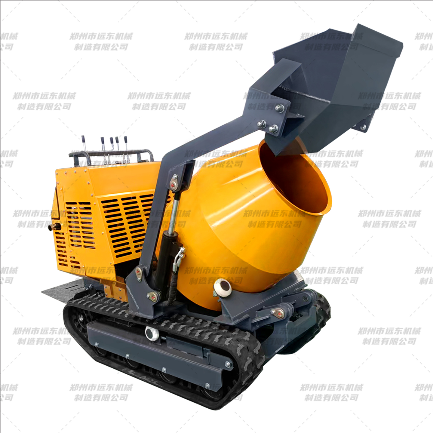 液壓履帶式攪拌車(chē)(圖3)