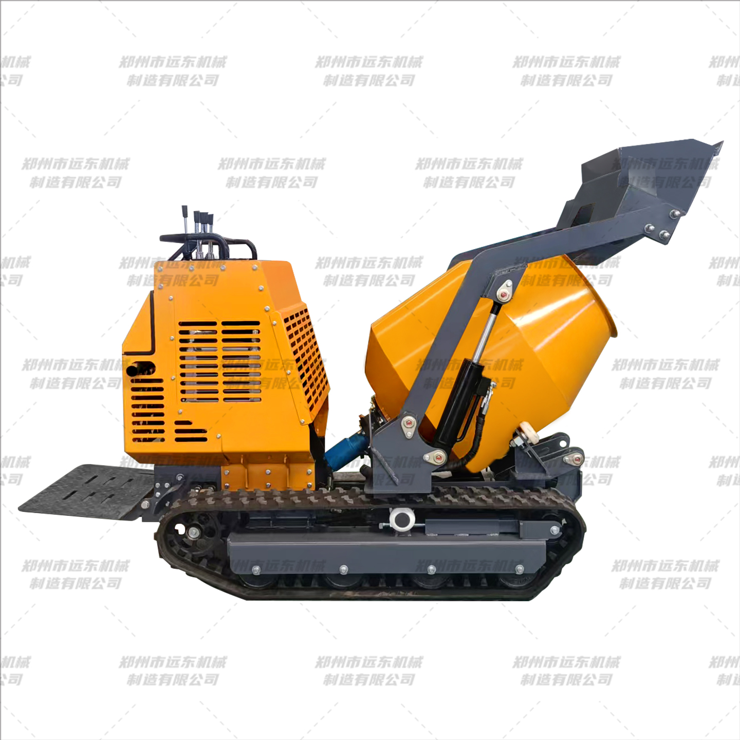 液壓履帶式攪拌車(chē)(圖4)