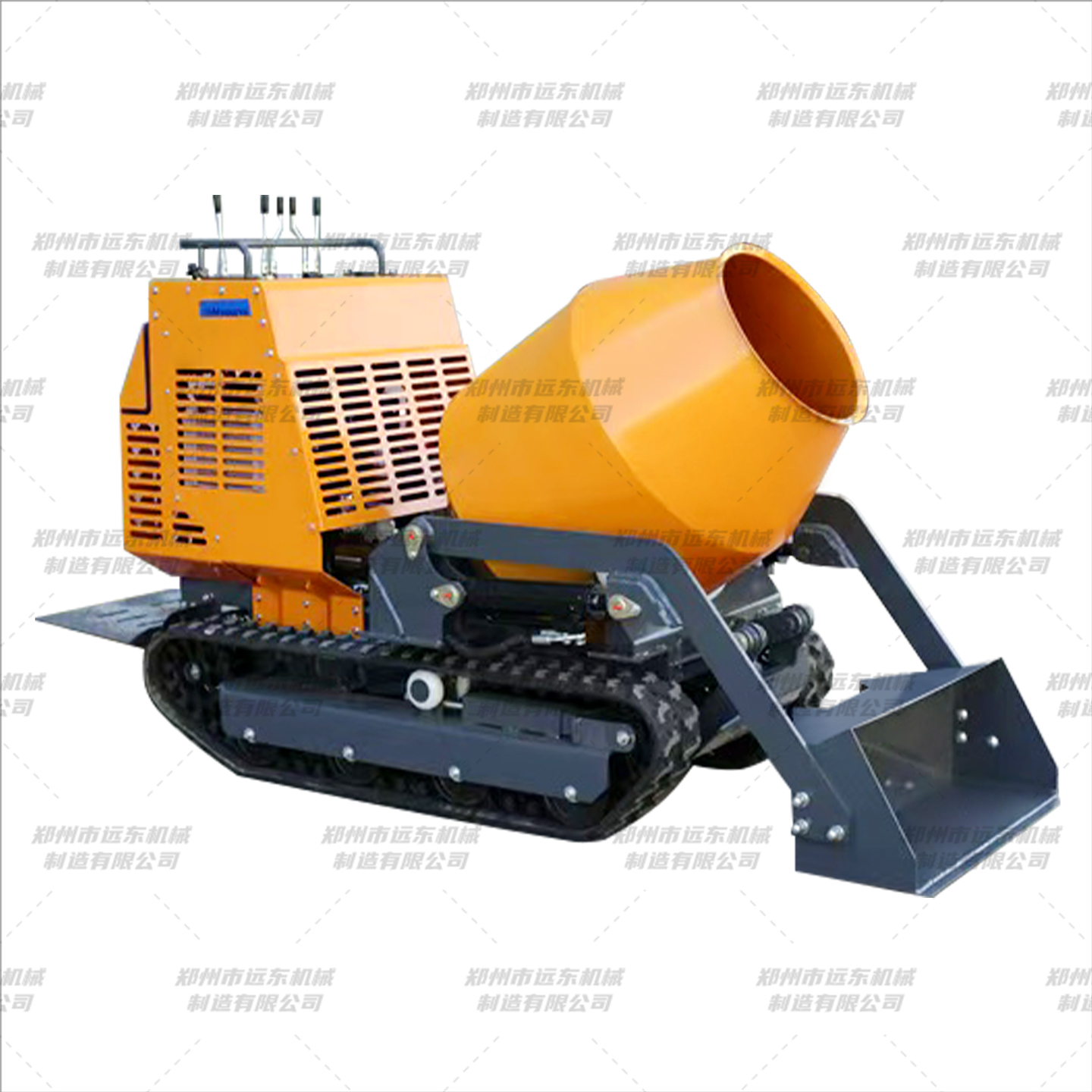 液壓履帶式攪拌車(chē)(圖2)